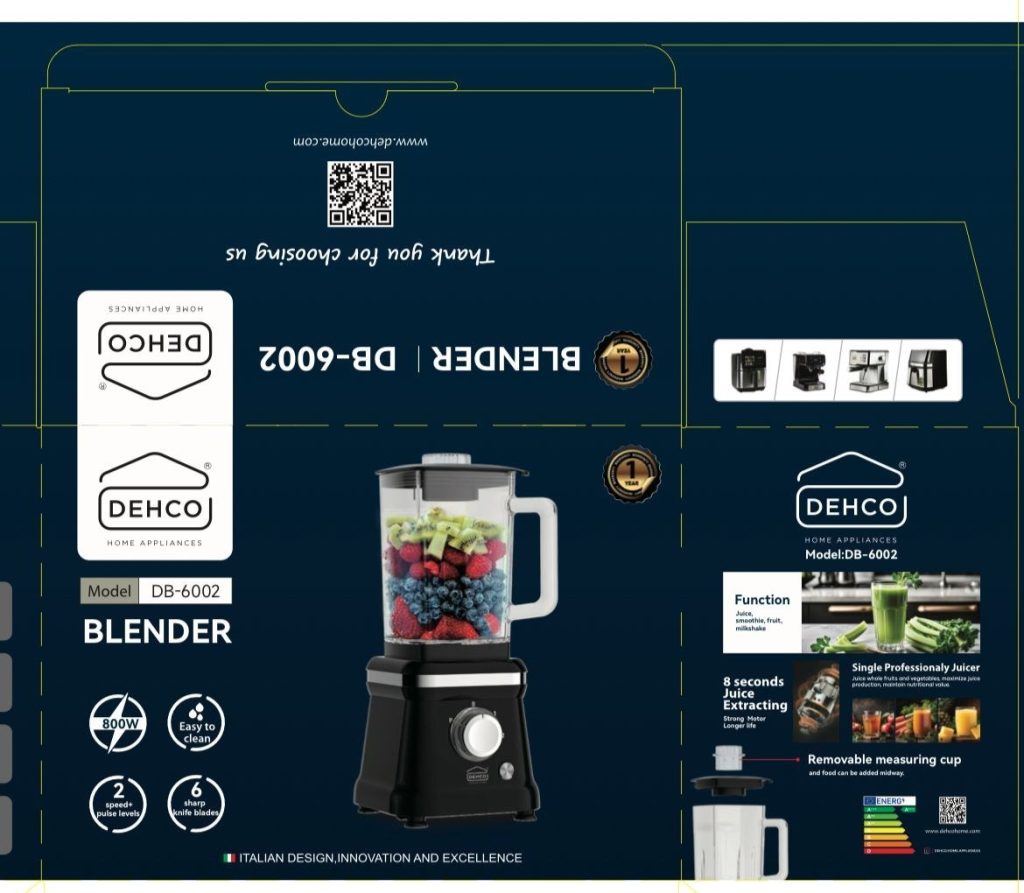 مخلوط‌کن دهکو مدل DB-6002