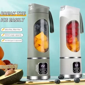 مخلوط کن شارژی HS-860 ظرفیت ۴۵۰ میلی‌لیتر