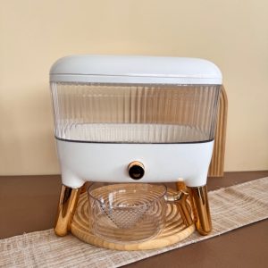 جا برنجی ۱۰ کیلویی اکرولیک پایه طلایی