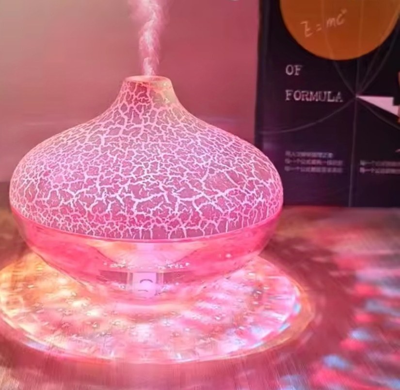 دستگاه بخور سرد مدل ZJ-131 ظرفیت ۳۰۰ میلی‌لیتر با نور RGB